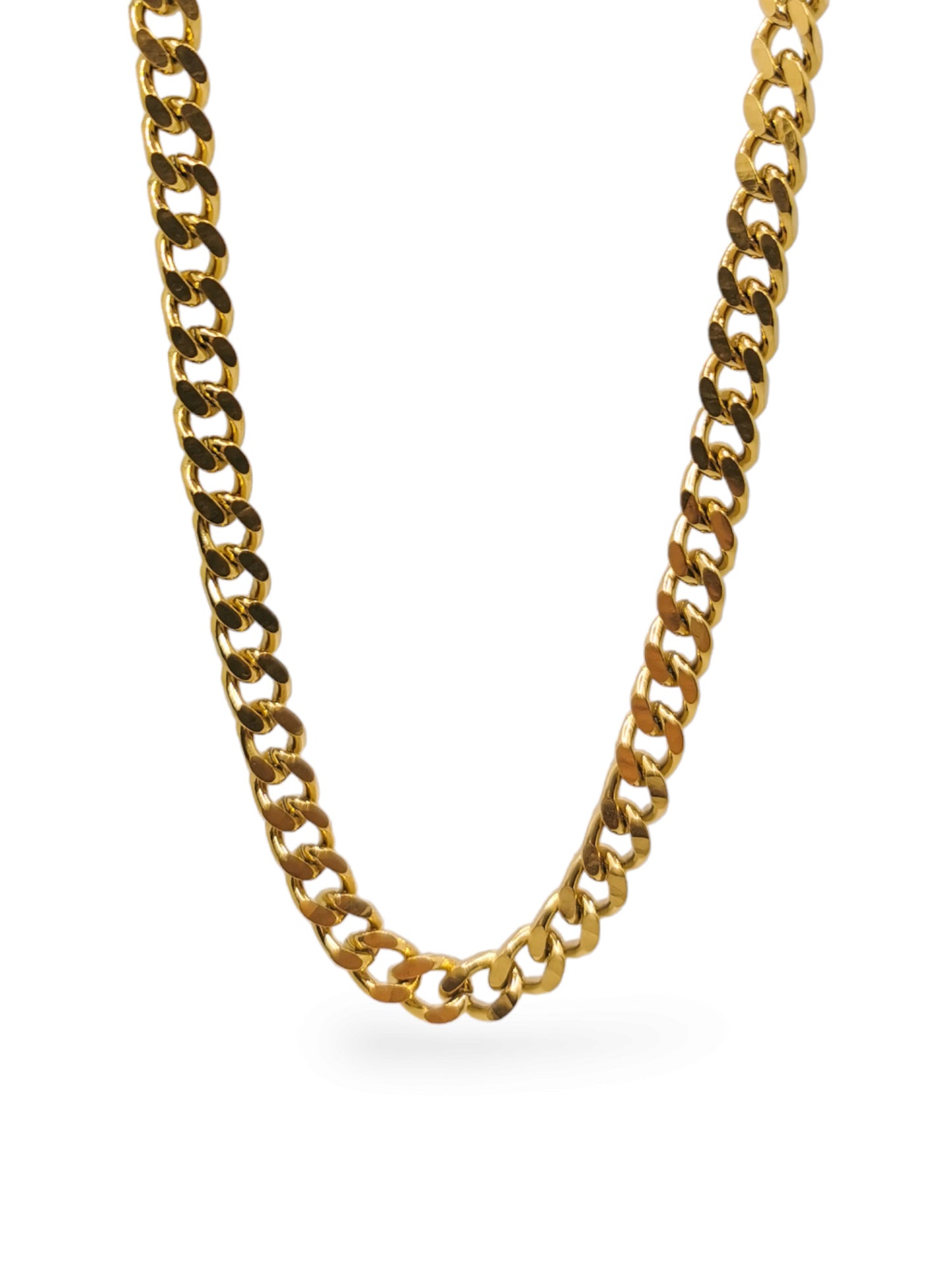 Curb chain necklace
