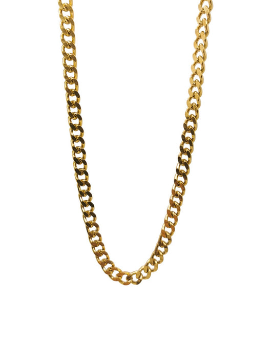 Curb chain necklace