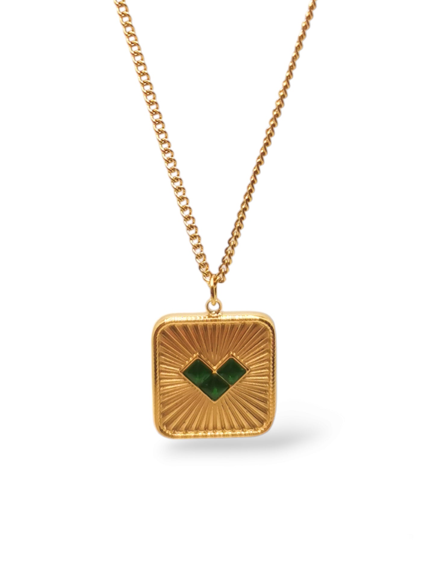 Harmony in Green Necklace