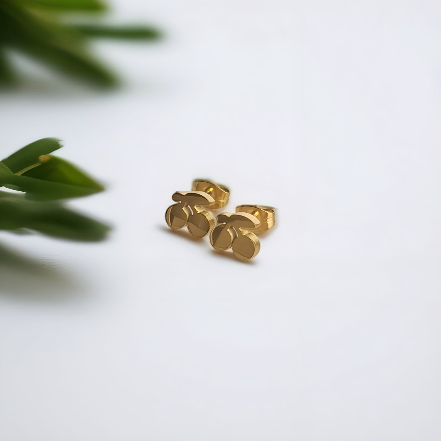 Cherry Stud Earrings