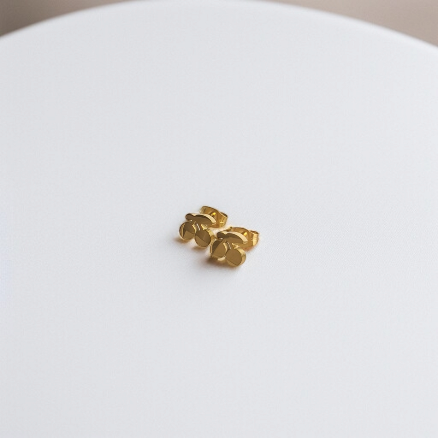 Cherry Stud Earrings